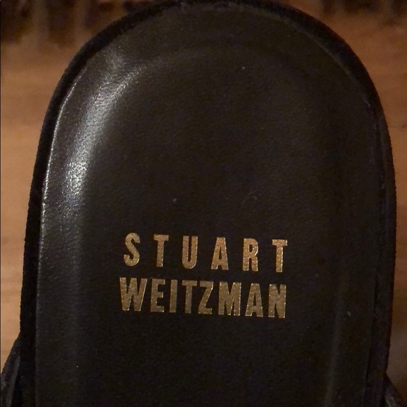 Stuart Weitzman Suede Clogs - Picture 5 of 8